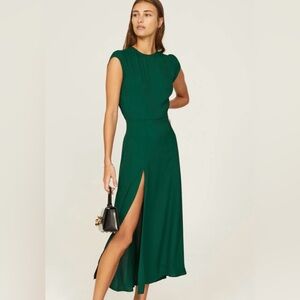 Green Gavin Dress by Reformation